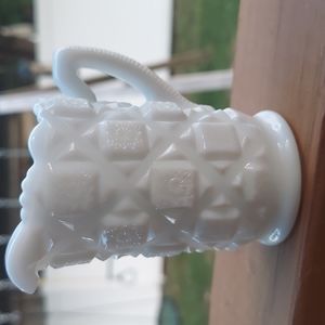 Westmoreland Milk Glass Creamer